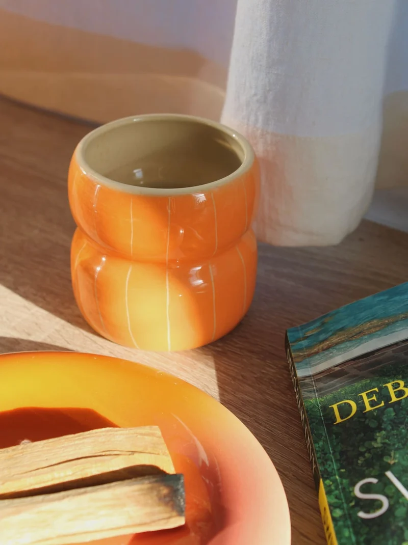 Belly Tangerine Ceramic Mug