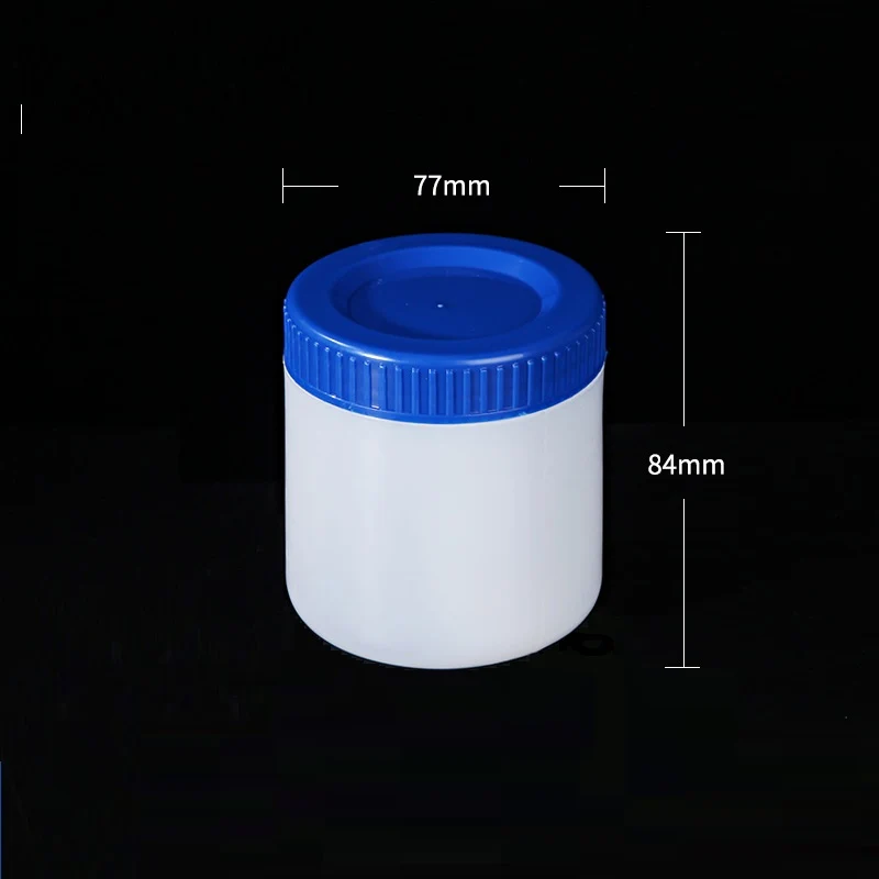 Barattolo a collo largo, plastica HDPE, capacità da 250 ml a 1.000 ml
