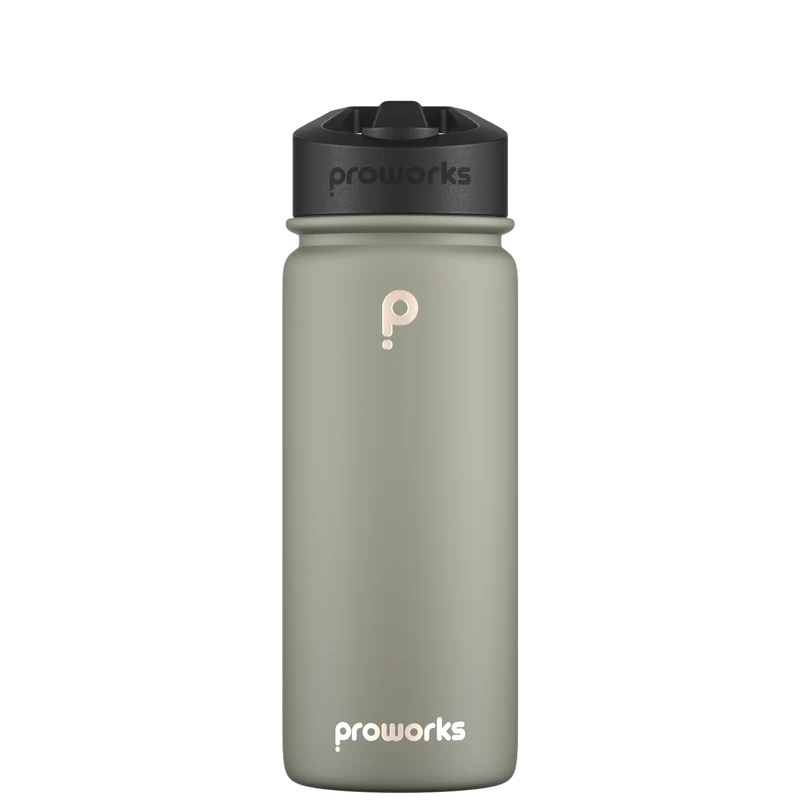 Water bottle with straw - Gen 2 Gravity Grey