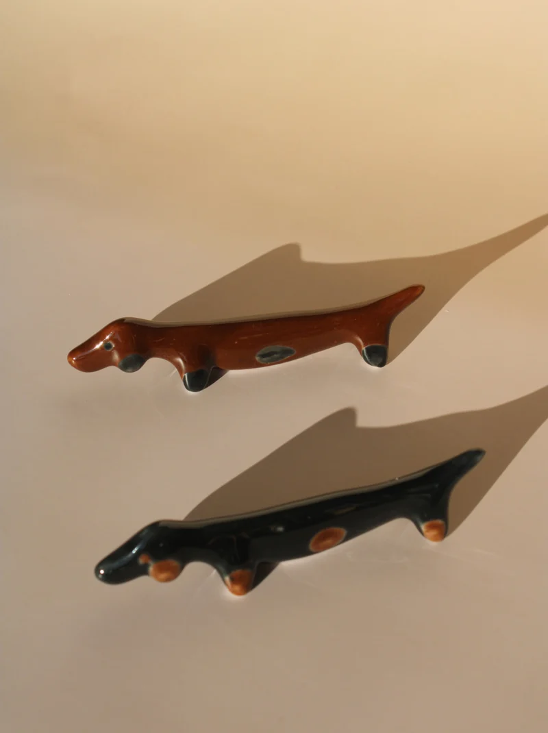 Dachshund Chopstick Rest Set