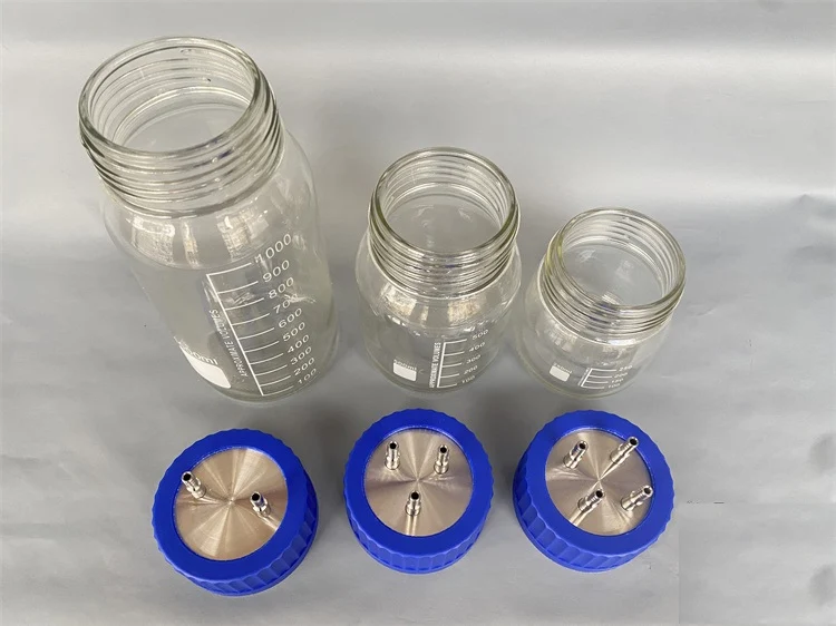 Tappo a vite GL80 con distributore multiplo per flaconi HPLC