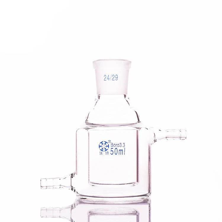 Pallone cilindrico a doppia camicia, capacità da 50 a 5.000 ml