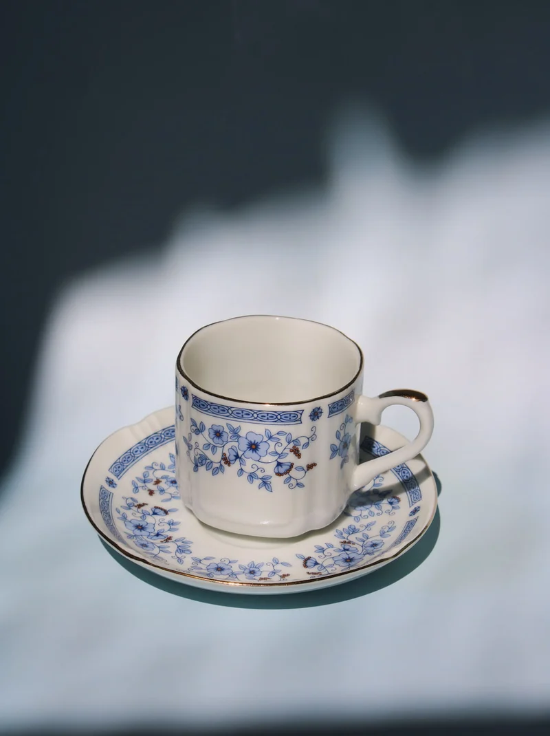 Celeste Cup and Saucer Set