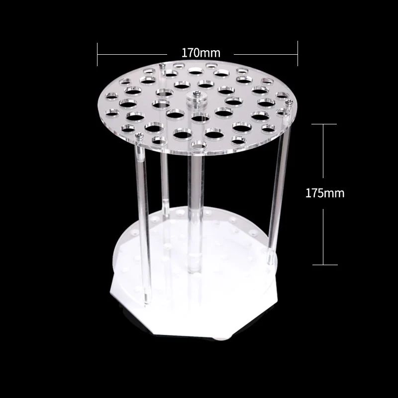 Supporto per pipette 39 posti, PMMA