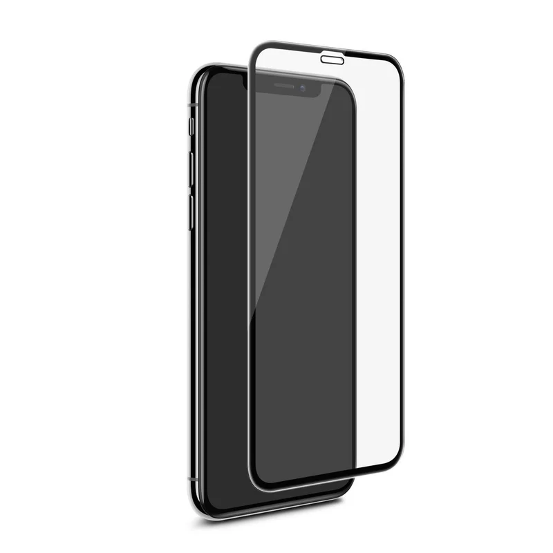 Vetro Temperato Full Edge Frame per iPhone Xs Max e 11 Pro Max