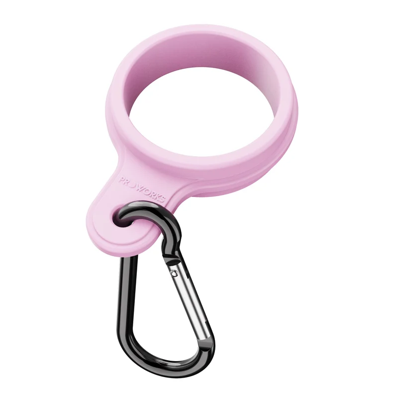 Pastel Pink Carabiner Carry Clip