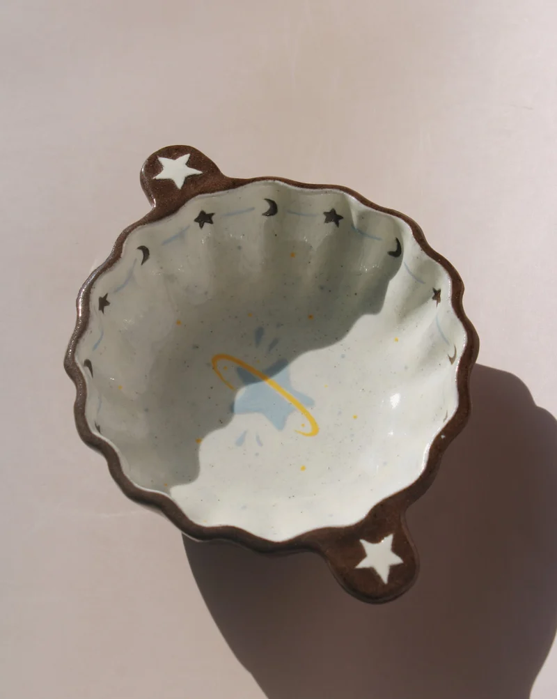 Nebula Ceramic Dipping Bowl