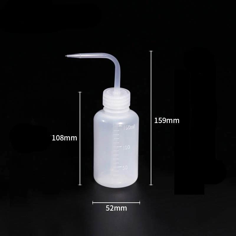Bottiglie di lavaggio, plastica PE, capacità da 150 ml a 1.000 ml