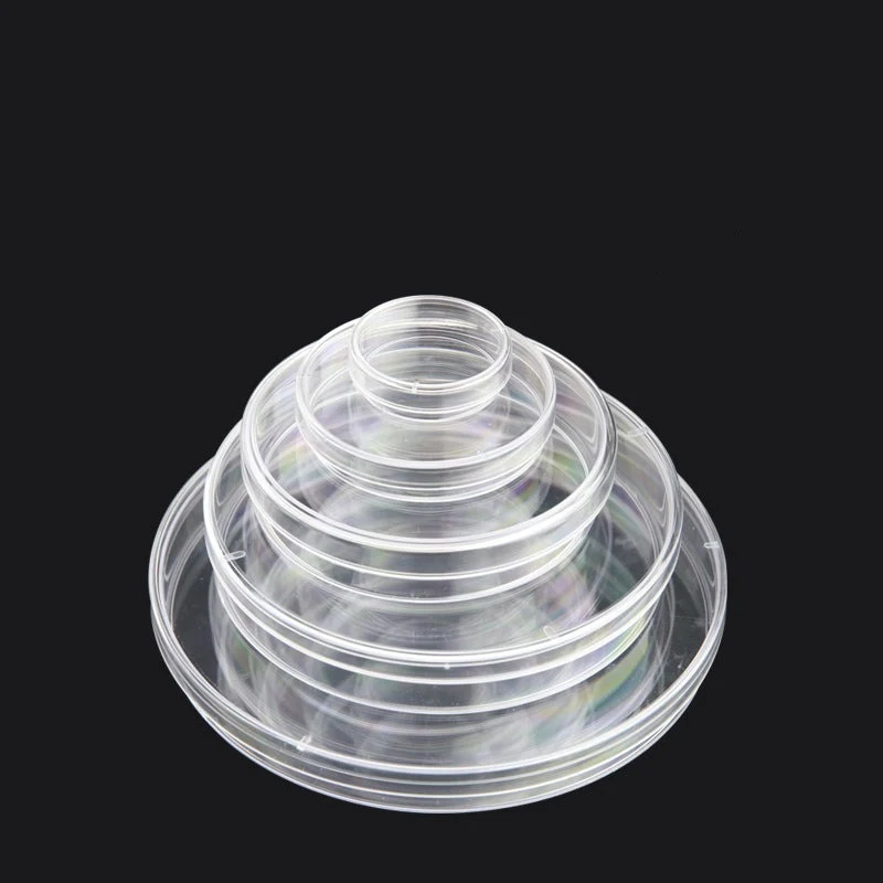 Capsula Petri, plastica PS, diametro da 35 a 150 mm, 10 unità/confezione