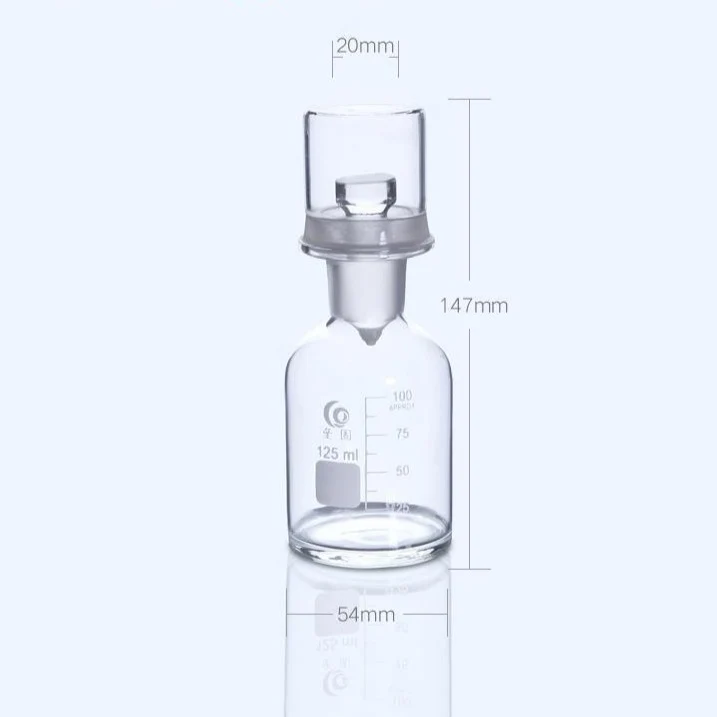 Bottiglia Bod con coperchio, vetro trasparente, da 125 ml a 1.000 ml