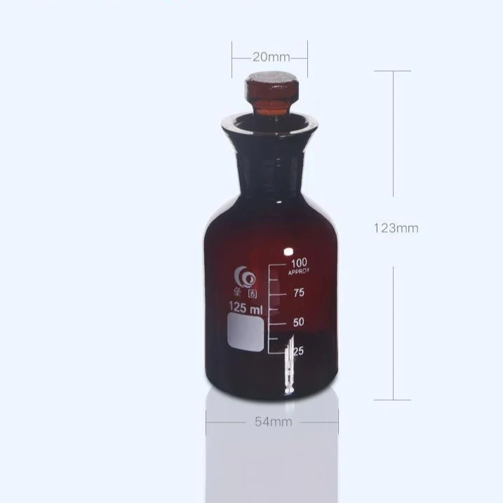 Bottiglia Bod, vetro marrone, da 125 ml a 1.000 ml