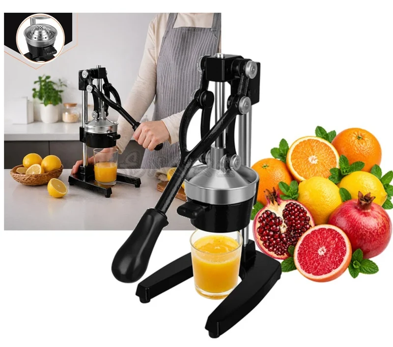 Spremiagrumi manuale da 40 cm, a leva professionale per succhi di frutta