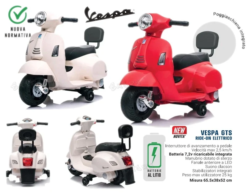 Adatta per Bambini da 18 a 36 mesi o fino a 25 kg di peso