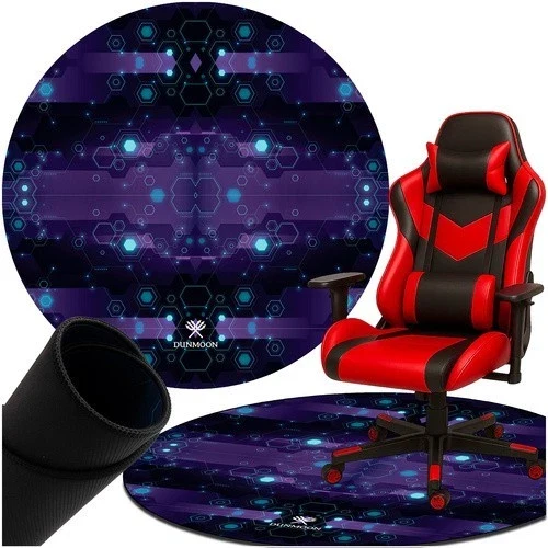 Tappetino protettivo per sedia da gaming 120 x 120 cm universale x sedia ruote