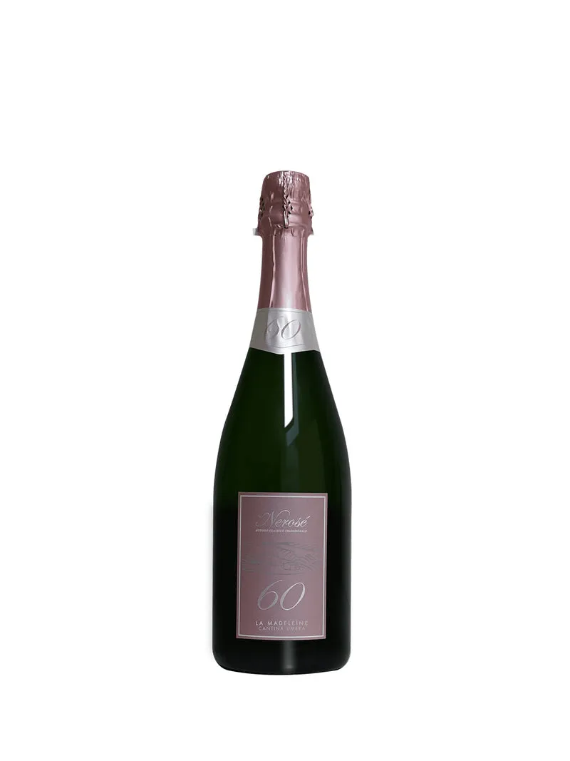La Madeleine "Nerosé 60" Pinot Nero Spumante Rosé Metodo Classico