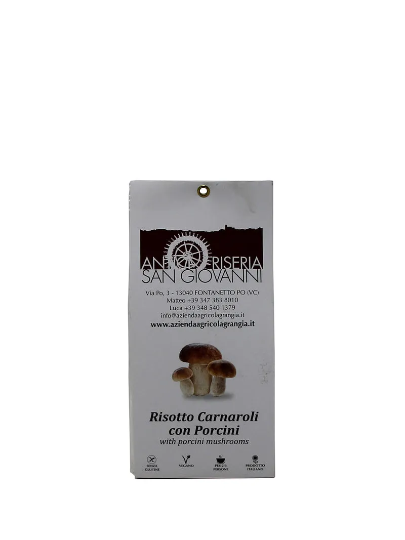 Azienda Agricola Grangia "Risotto Carnaroli con Porcini" Antica Riseria San Giovanni 250g
