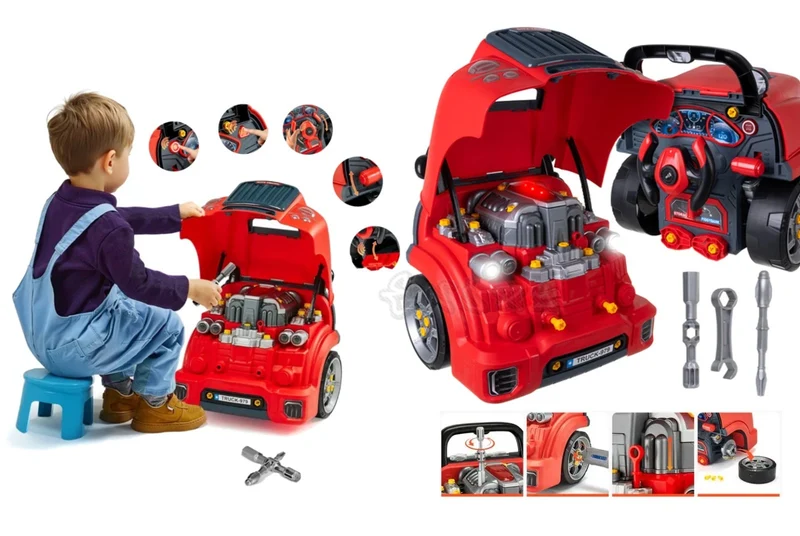 Kit officina del meccanico per bambini: la tua prima officina per auto!