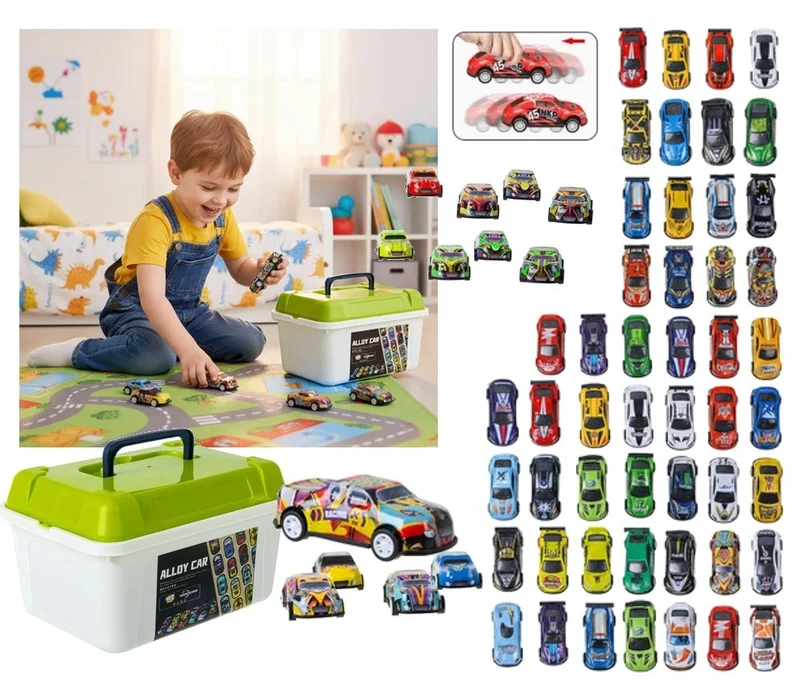 macchinine per bambini a retrocarica per calendario avvento set 50 auto bambini