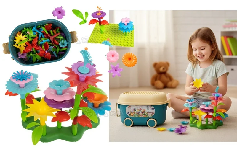 Set completo "Il mio piccolo Fioraio", gioco di imitazione per bambini