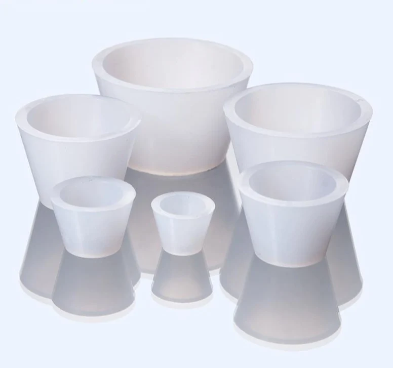 Manicotti conici in silicone per filtrazione sotto vuoto, 6 in 1.