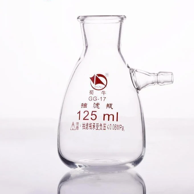 Bottiglia di aspirazione con vetro di oliva, capacità da 125 a 20.000 ml