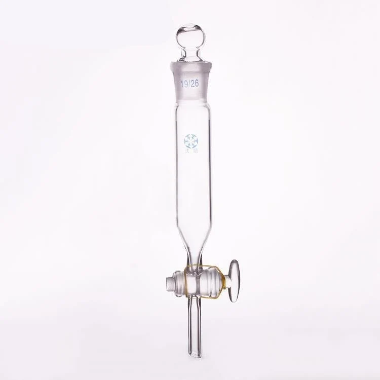 Imbuto di separazione cilindrico con rubinetto e tappo, da 50 a 2.000 ml