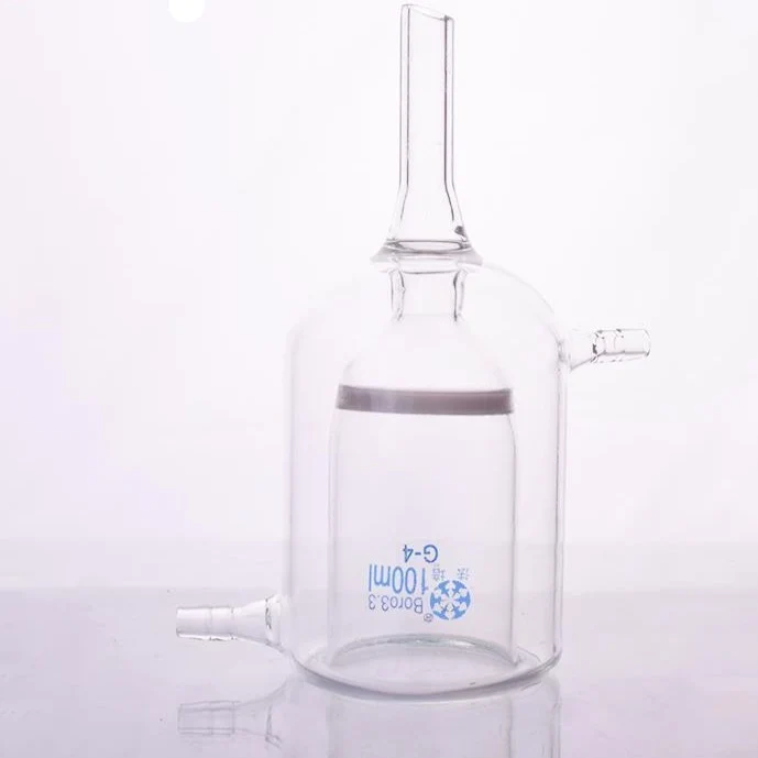 Filtro nutche a doppia camicia con fritta, da 50 ml a 2.000 ml