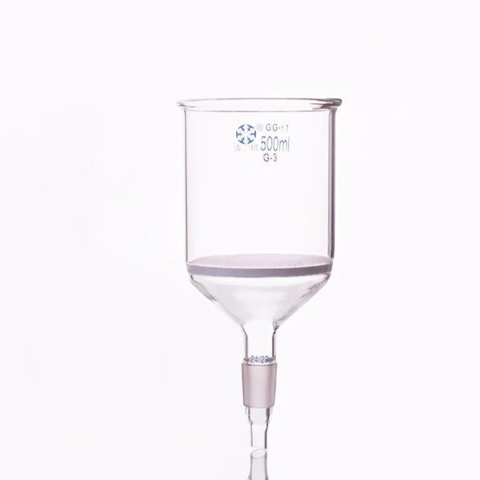 Filtro Nutsche con fritta e giunto, da 500 ml a 3.000 ml