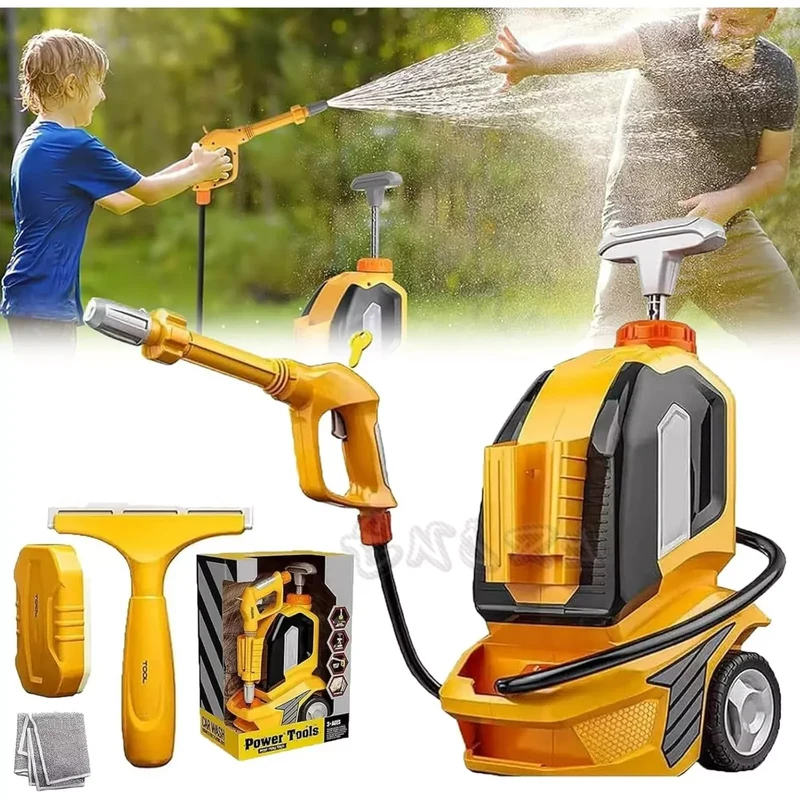 Idropulitrice per bambini, spugna in tessuto, lavavetro
