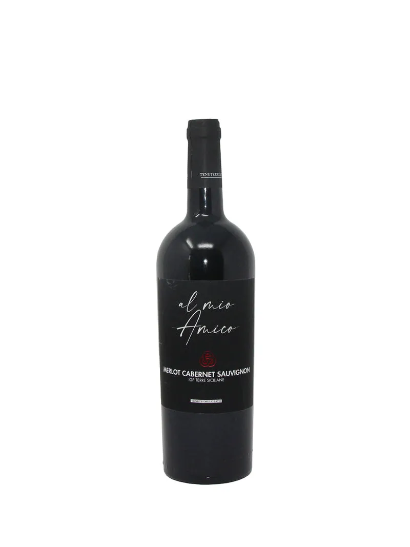 Tenute dello Jato "Al Mio Amico Merlot-Cabernet Sauvignon" Terre Siciliane IGP 2021 (Box 3 Bottiglie)