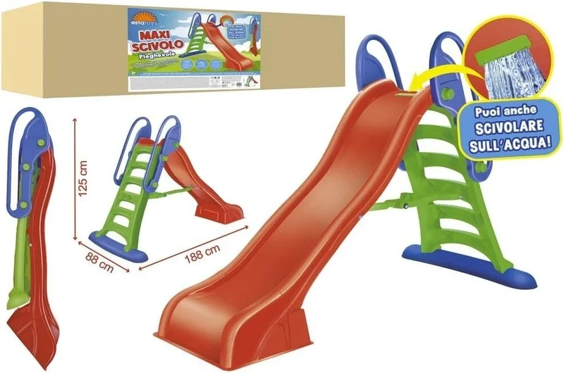 Scivolo in plastica per bambini pieghevole