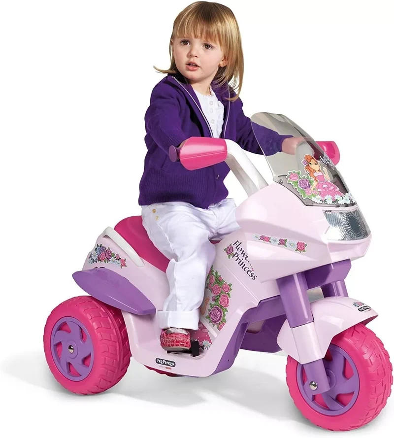 La moto elettrica con luci e suoni per principesse avventurose