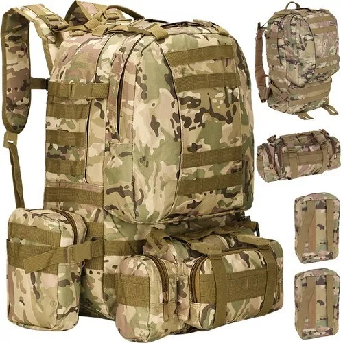 ZAINO da VIAGGIO zaino militare mimetico camouflage 40 litri zaino aereo valigia