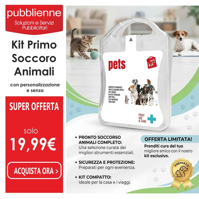 Kit Primo Soccorso Animali