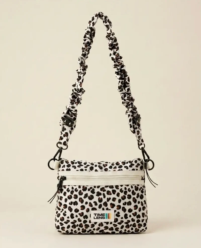 Tracolla - Leopard Crema