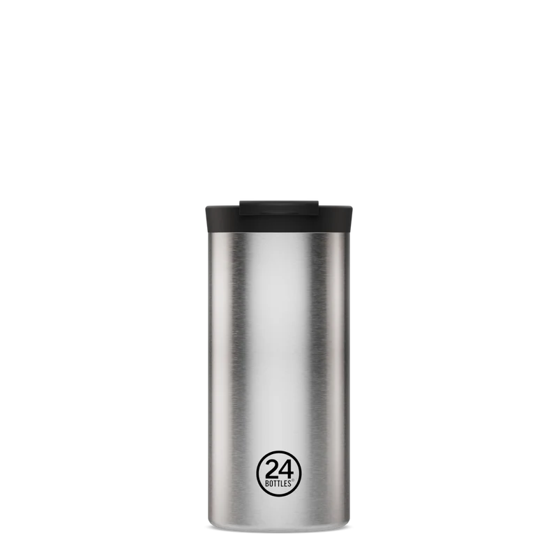 Travel Tumbler | Brushed Steel - 600 ml