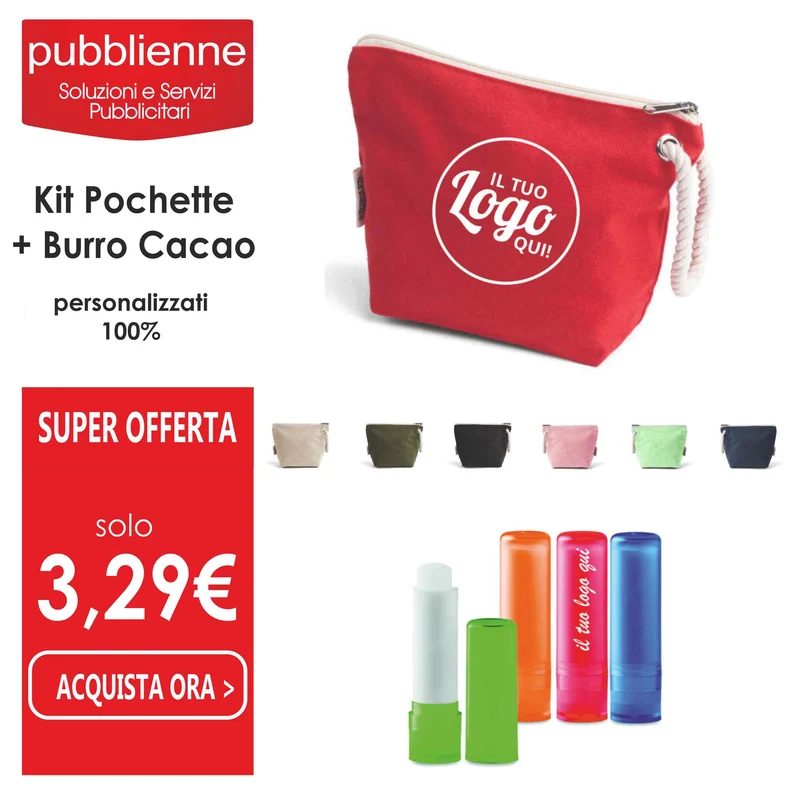 Kit Pochette + Burro Cacao