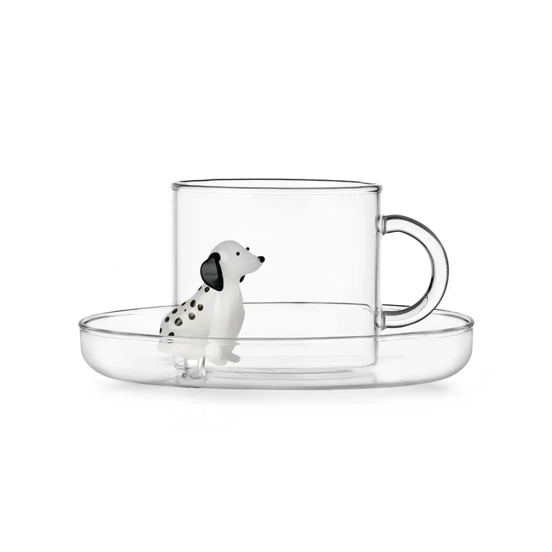 Tazza tè con piattino Dalmata Dogs Ichendorf