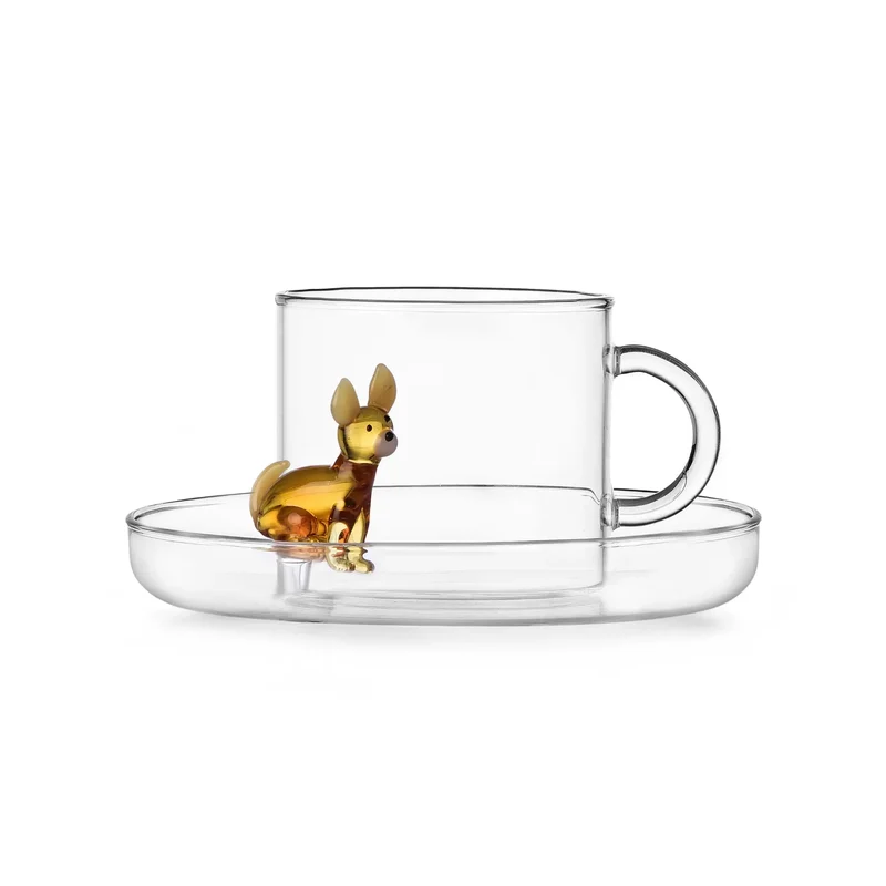 Tazza tè con piattino Chihuahua Dogs Ichendorf