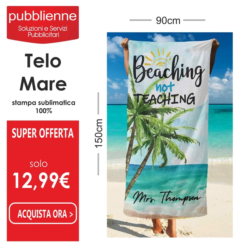 Telo Mare Sublimatico 90x150