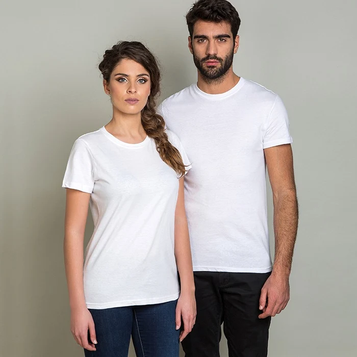 T-shirt bianca neutra 150g