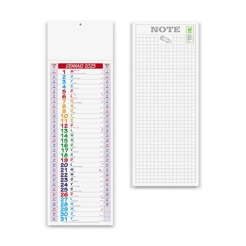 CALENDARIO SLIM NEUTRO