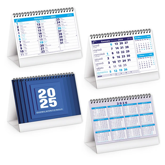 Calendario da tavolo neutro