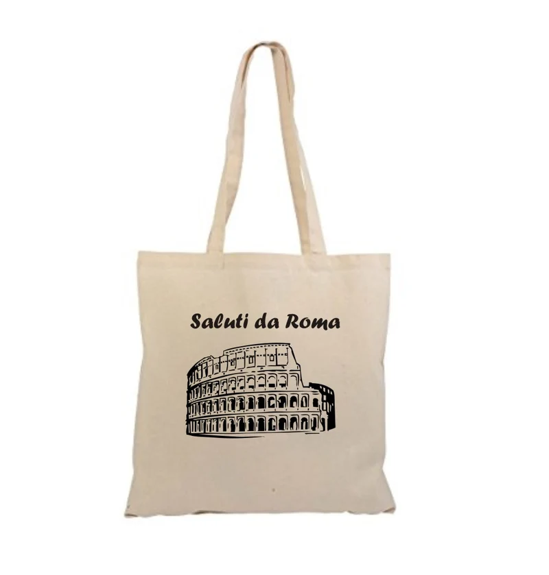 100 Shopper Cotone Souvenir