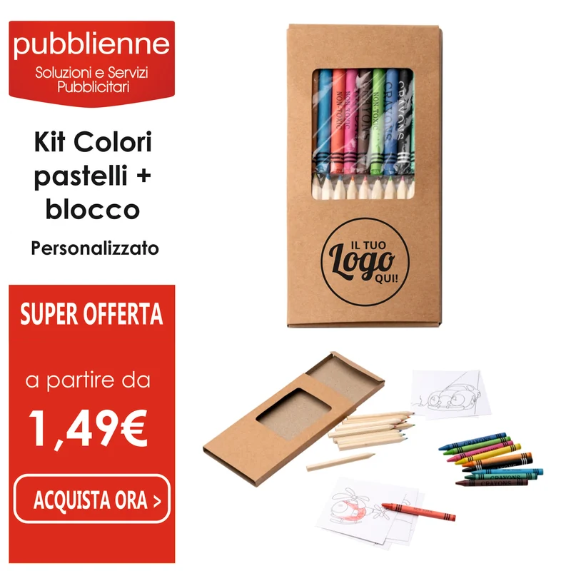 Kit Colori + Blocco