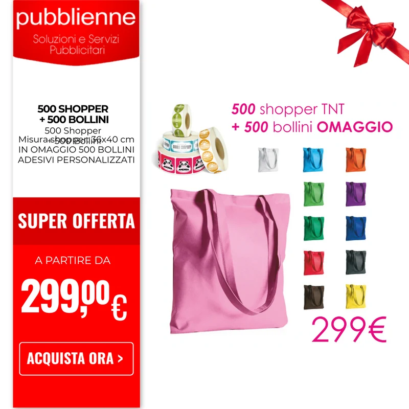 500 Shopper + 500 Bollini