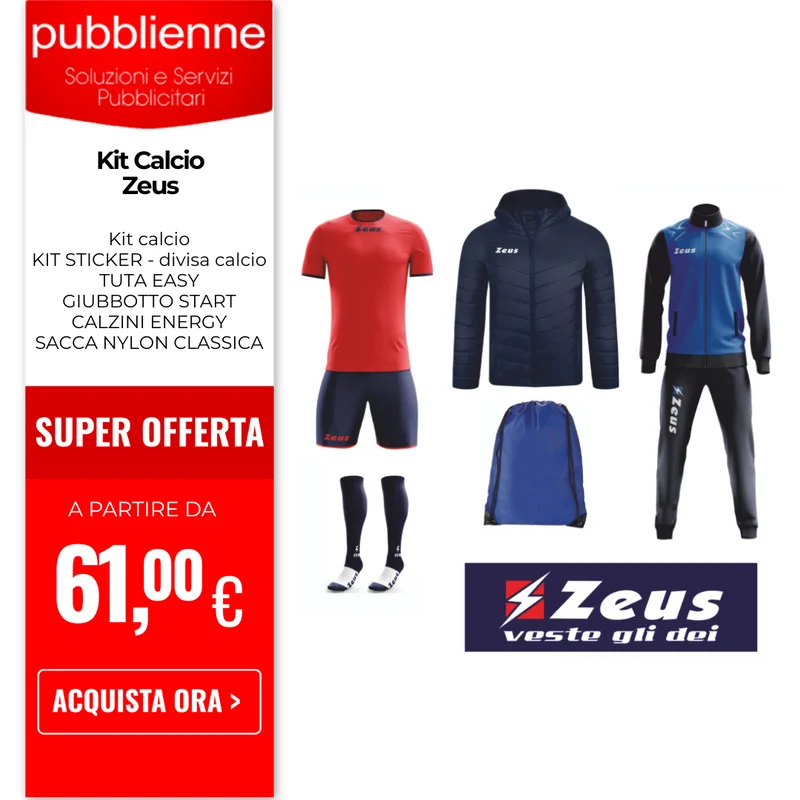 Kit Calcio Zeus
