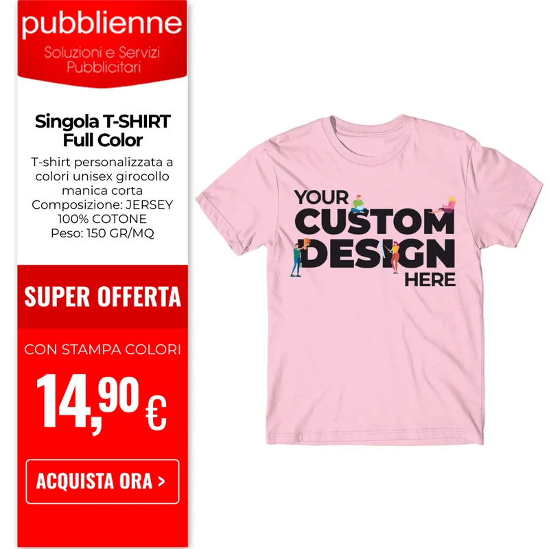 Singola T-SHIRT Full Color