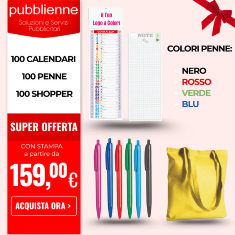 100 Slim, 100 Penne, 100 Shopper