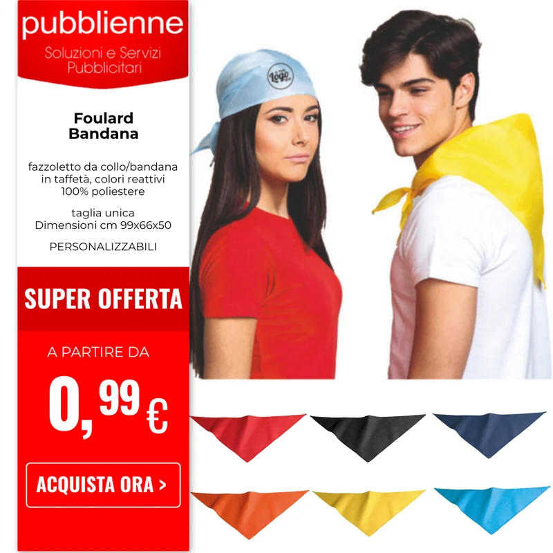 Maglietta + Foulard Personalizzati